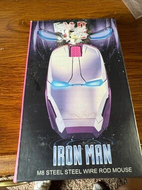 Iron Man Pink and Purple Wall Decor Poster
